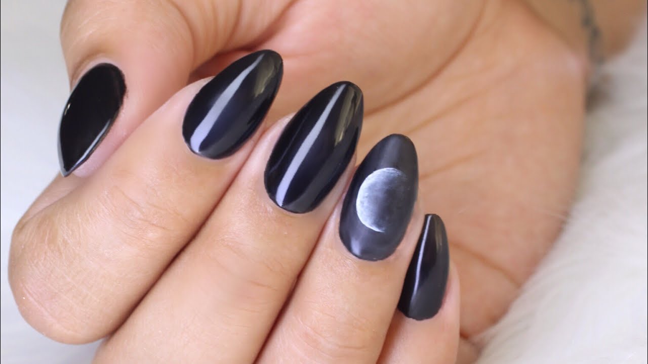 Half Moon Nail Design - AllDayChic