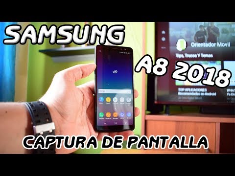 Vídeo: Com Fer Una Captura De Pantalla Al Samsung Galaxy A8