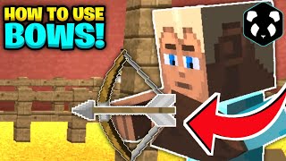 🏹 HOW TO USE BOWS AND COLLECT ARROWS! | @XREALM 🐼 screenshot 5