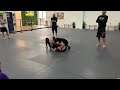 Rolling leg scissor choke from side control snake pit usa catch wrestling