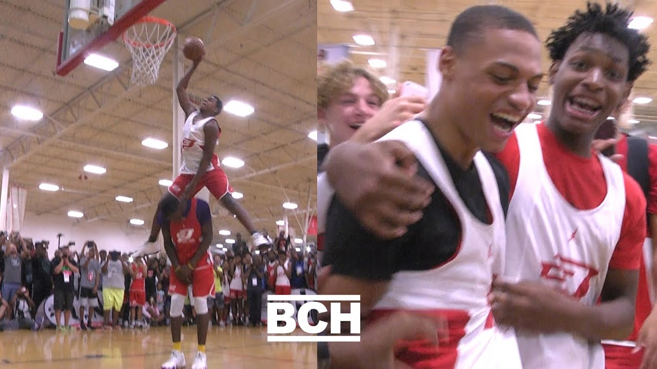 Corey Floyd Jr. & Zion Cruz Shut Down The CP3 Rising Stars Dunk Contest!!