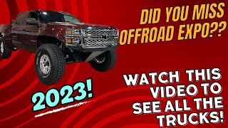 All the trucks at Offroad Expo 2023! Prerunners, trophy trucks and more!