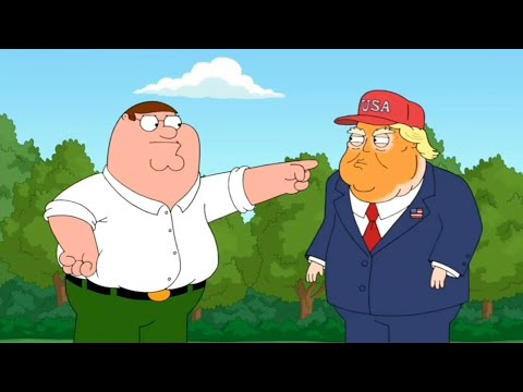 Donald Trump is cash poor (Peter Vs. Trump) - Family Guy