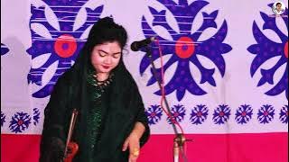 চন্দ্রা সরকার এর গানে স্টেজে নাচতে নাচতে পাগল হয়ে গেলো সবাই ।।