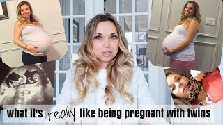 MY TWIN PREGNANCY STORY | from pregnancy test to third trimester | Nesting Story