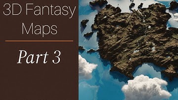 3D Fantasy Maps with Gaea2 (Part 3 Rendering with Blender)