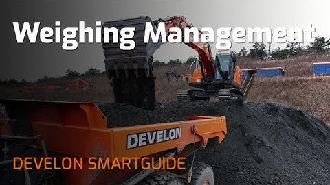 Weighing Management & Smart Breaker Benefits | DEVELON 9 Series Excavator