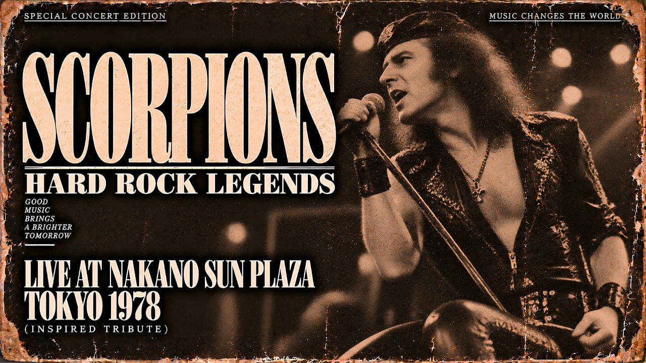 Scorpions 🔥 Hard Rock Legends | Live at Nakano Sun Plaza Tokyo