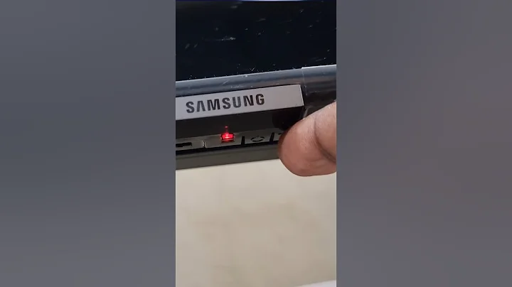 🤔 Where To Find The Power Button On Samsung Smart TV? #Shorts