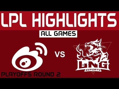 WBG vs LNG Highlights ALL GAMES R2 LPL Spring Playoffs 2024 Weibo Gaming vs LNG Esports by Onivia