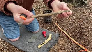 Bow Drill, How To Bearing Block Mullein Or Yucca