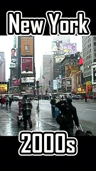 New York City March 17,2000s  #NYC2000s  #2000s #shorts