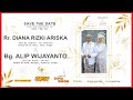 Live wedding diana  alip  cs bima nada  jasin audio  ovs panasan 1 mei 2024