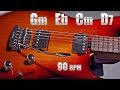 Emotional sad guitar ballad backing track g minor