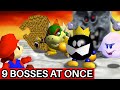 What if You Fight All 9 Bosses at the Same Time in Super Mario 64?