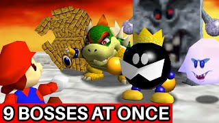 What if You Fight All 9 Bosses at the Same Time in Super Mario 64? screenshot 5