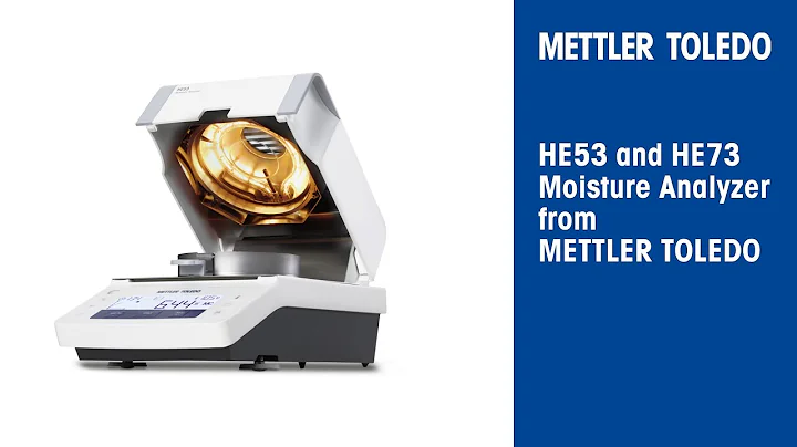 HE53 and HE73 Moisture Analyzer from METTLER TOLEDO
