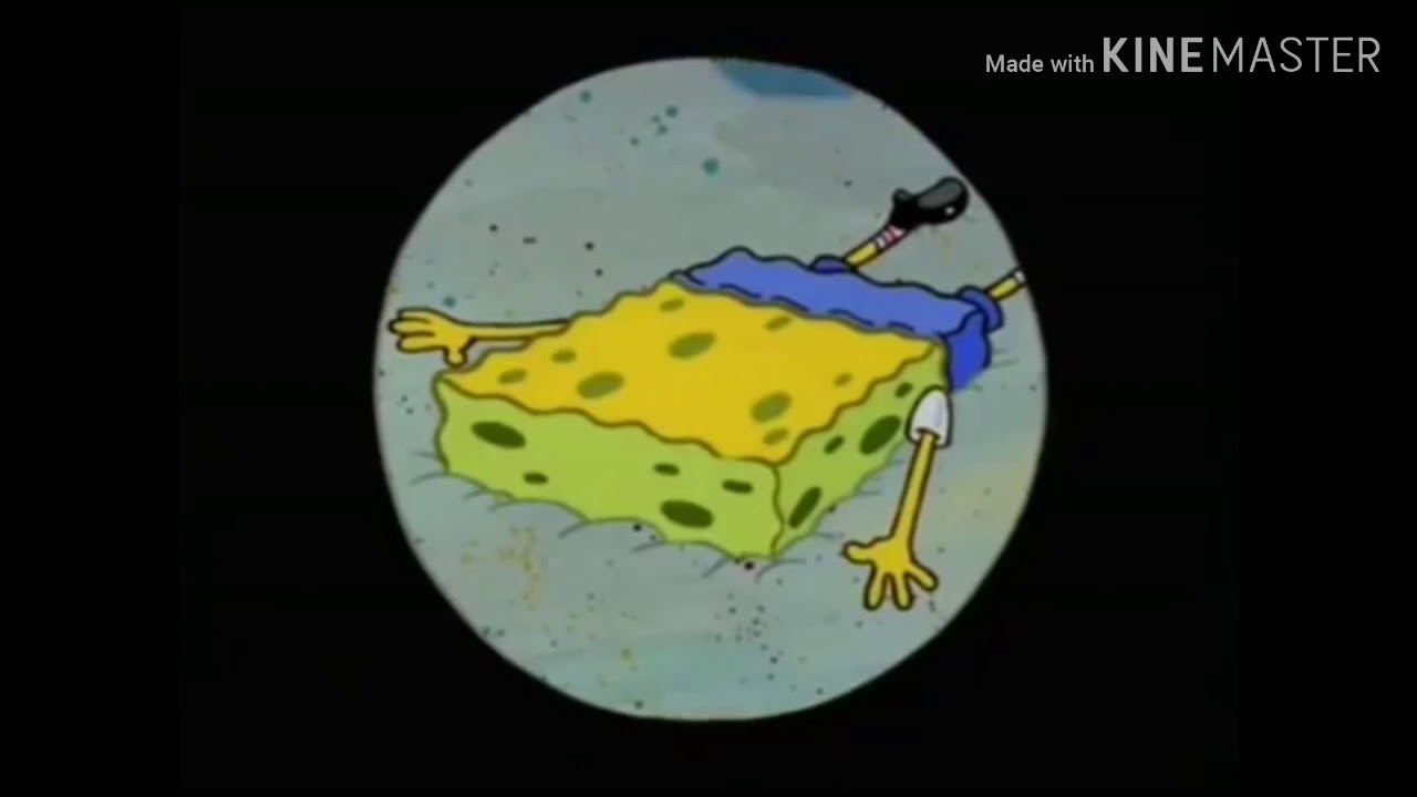 Bob esponja se ahoga con música de La Rosa de Guadalupe de