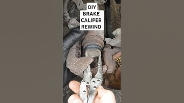 DIY Brake Caliper Piston Rewind #caliperrewind #brakecaliper #brakepiston #diytools