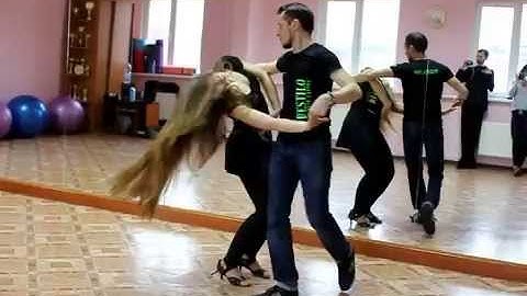 Denys & Lilya Prodanovy - zouk demo / seminary / Khmelnitsky