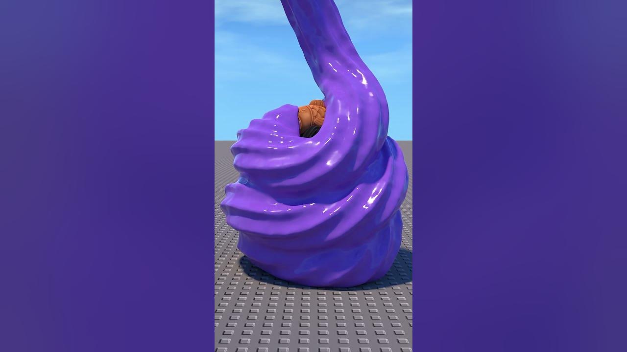 raining WATER, ICE CREAM and JELLY in roblox #shorts