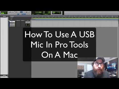How To Connect A USB Mic To Pro Tools On A Mac