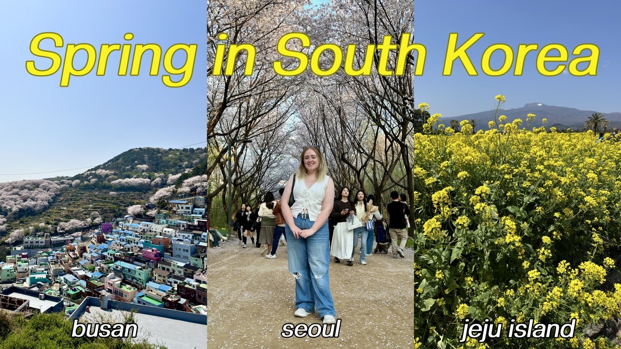 2 weeks in South Korea 🌸🇰🇷 | a complete Spring trip!