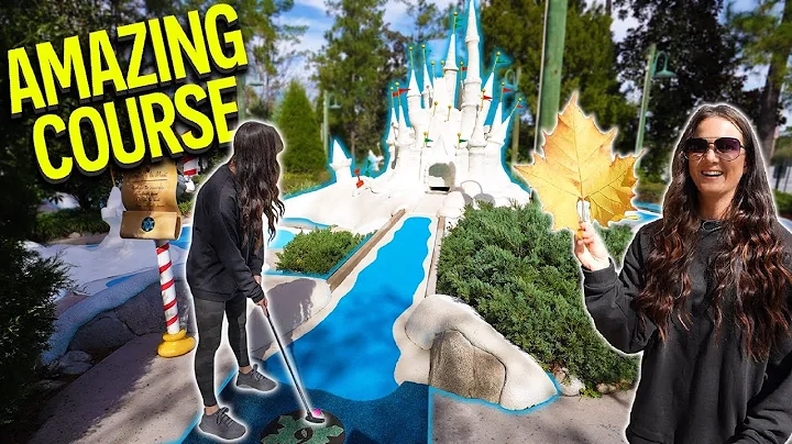 This Disney Mini Golf Course is Incredible! - Lots...