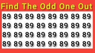 Find the Odd One Out Emoji | Numbers And Letters Edition | Emoji Challenge|