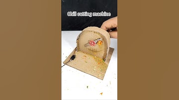 🔥 Mini Chili Cutting Machine – Amazing DIY Project #diy #scienceproject #digitalsmartidea