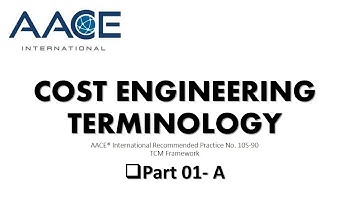 cost engineer terms
