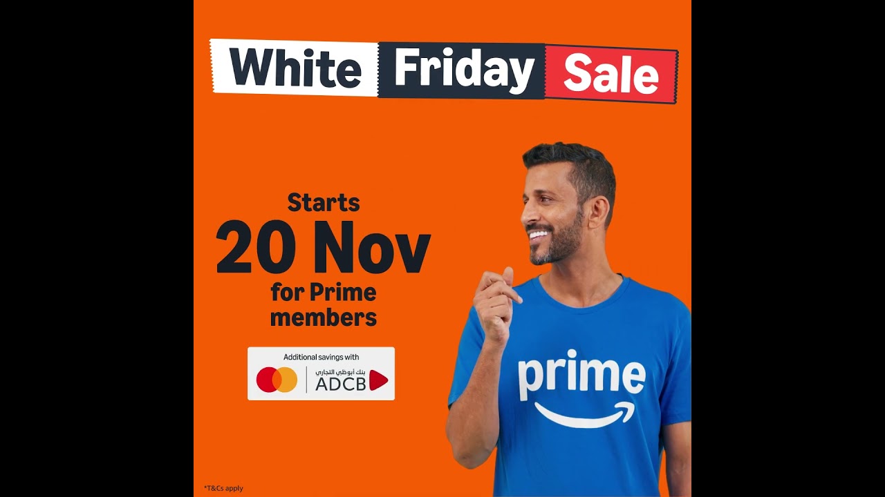 White Friday Sale Start Nov 20 for Prime Members