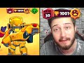 1000 KUPA ALTIN MECHA BO YAPTIM !!! - Brawl Stars