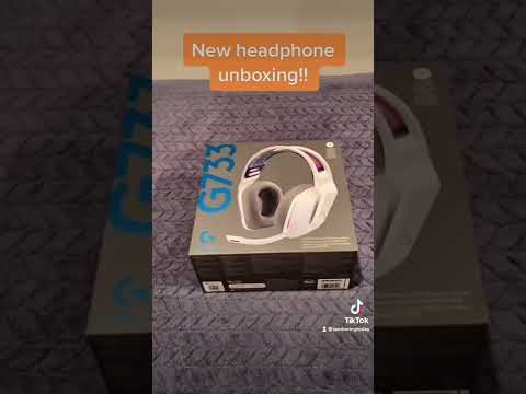 New Headphones Logitech G733 unboxing #shorts