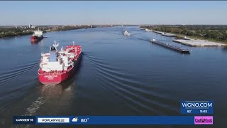 Jefferson Parish officials updated the public on saltwater intrusion efforts