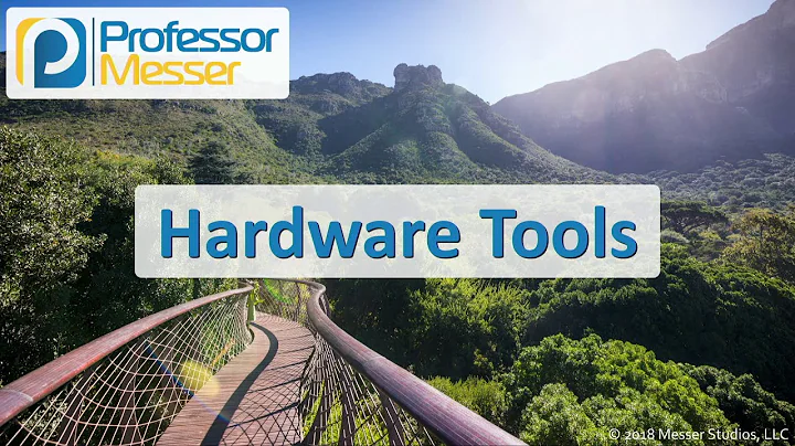 Hardware Tools - CompTIA Network+ N10-007 - 5.2