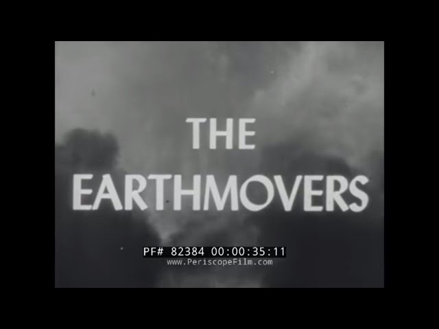 1944 NAVY SEABEES DOCUMENTARY  " THE EARTHMOVERS "  CBs In WORLD WAR II CONSTRUCTION  82384