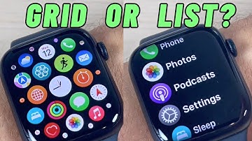How to Change Menu from GRID to LIST on Apple Watch 10, 9 & 8