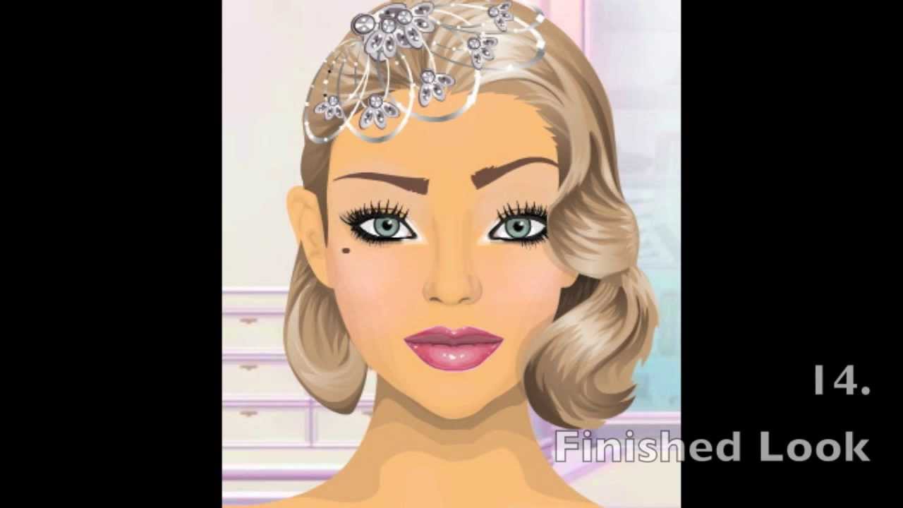 Stardoll Make Up Tutorial The Great Gatsby Inspired Look YouTube