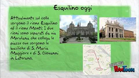 Quali sono i sette colli su cui sorge Roma?