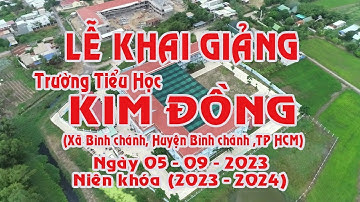 TRƯỜNG TIỂU HỌC KIM ĐỒNG - LỄ KHAI GIẢNG Ngày 05/09/2023. (Năm học 2023-2024)
