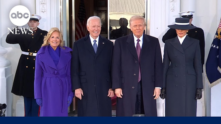 "Welcome home": Pres. Biden welcomes President-elect Trump back to the White House