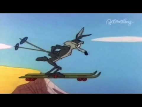 Wile E Coyote And The Road Runner In Lickety Splat