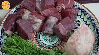 QOZON SHASHLIK TAYYORLASH |  ШАШЛЫК БЕЗ МАРИНАДА | КОТЕЛЬ ШАШЛЫК