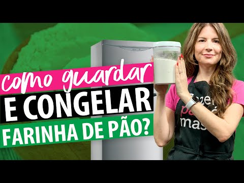 Vídeo: Você deve congelar a farinha?