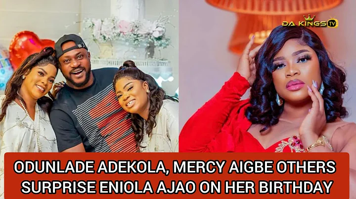 Odunlade Adekola, Mercy Aigbe Others Surprise Eniola Ajao on Her Birthday