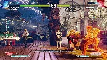 Cammy block string - SFV