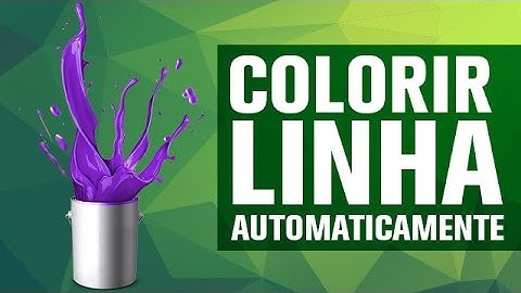 [Excel] Colorir Linha de Acordo com uma Condição