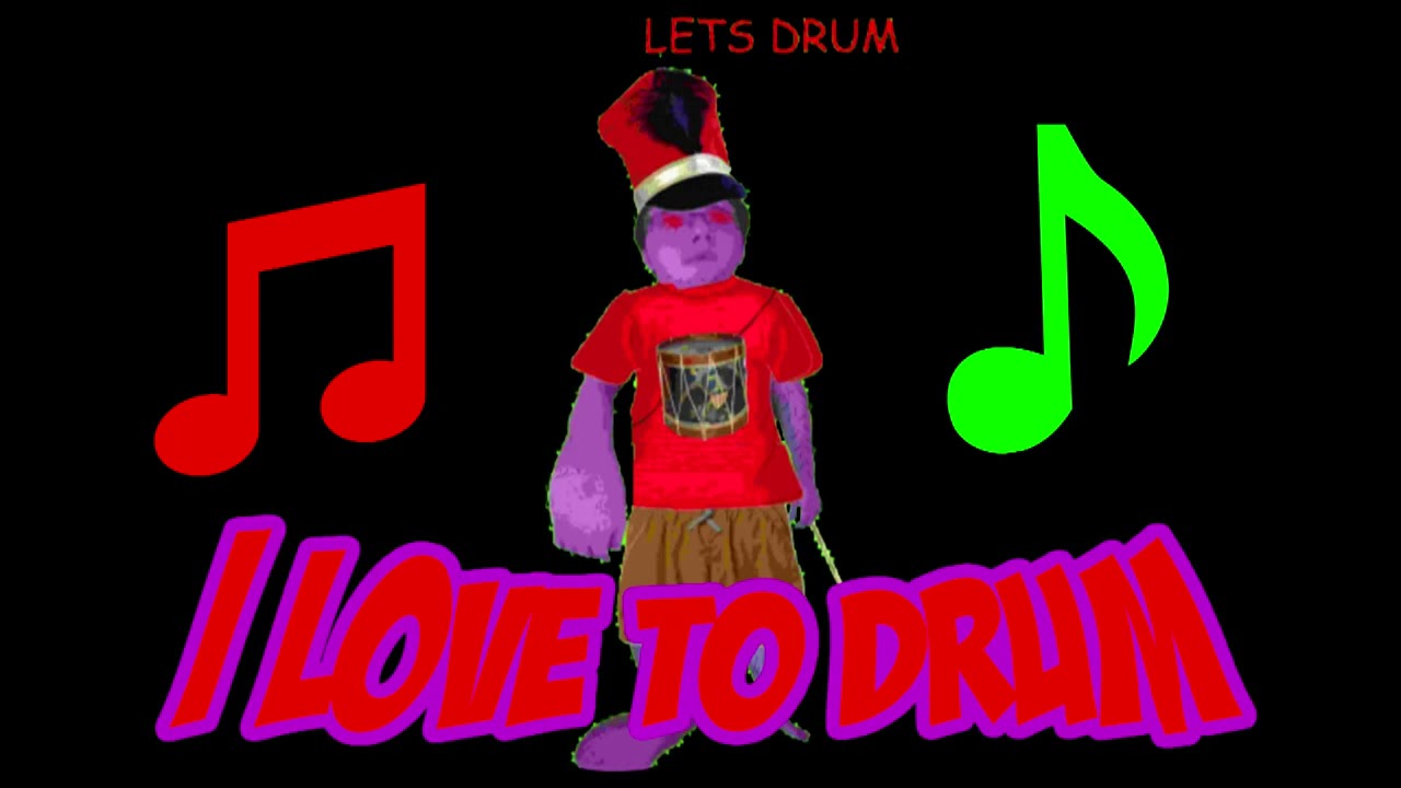 The puppet has got a. Let s Drum. Летс драм из БАЛДИ. Lets Drum Baldi ar. Roblox Baldi i Love to Drum.