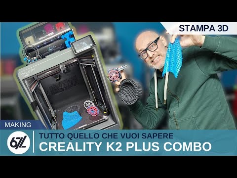 CREALITY K2 PLUS, tutto quello che DEVI SAPERE!